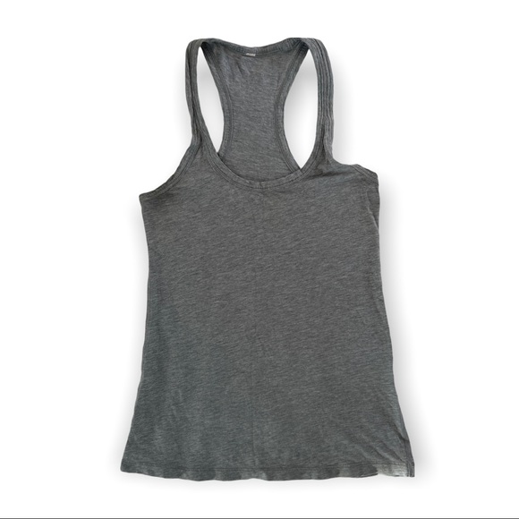 Lululemon • Heathered Grey Modern Racerback Tank  • Size 2 - Picture 4 of 6